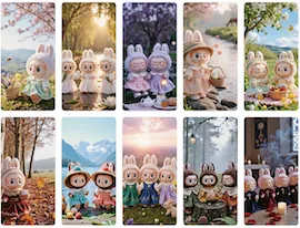 Download 60+ Labubu Easter wallpapers in vivid 4K & HD—perfect for iPhone, Android, PC & Mac. Celebrate Easter with free, daily-updated backgrounds featuring Labubu, colorful eggs and spring vibes.