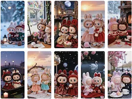 Download 40+ Labubu Valentine’s Day wallpapers in crisp 4K & HD — cute love backgrounds for phone and desktop, updated daily and always free.